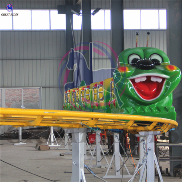 Profitable kids amusement park ride fruit caterpillar wacky worm